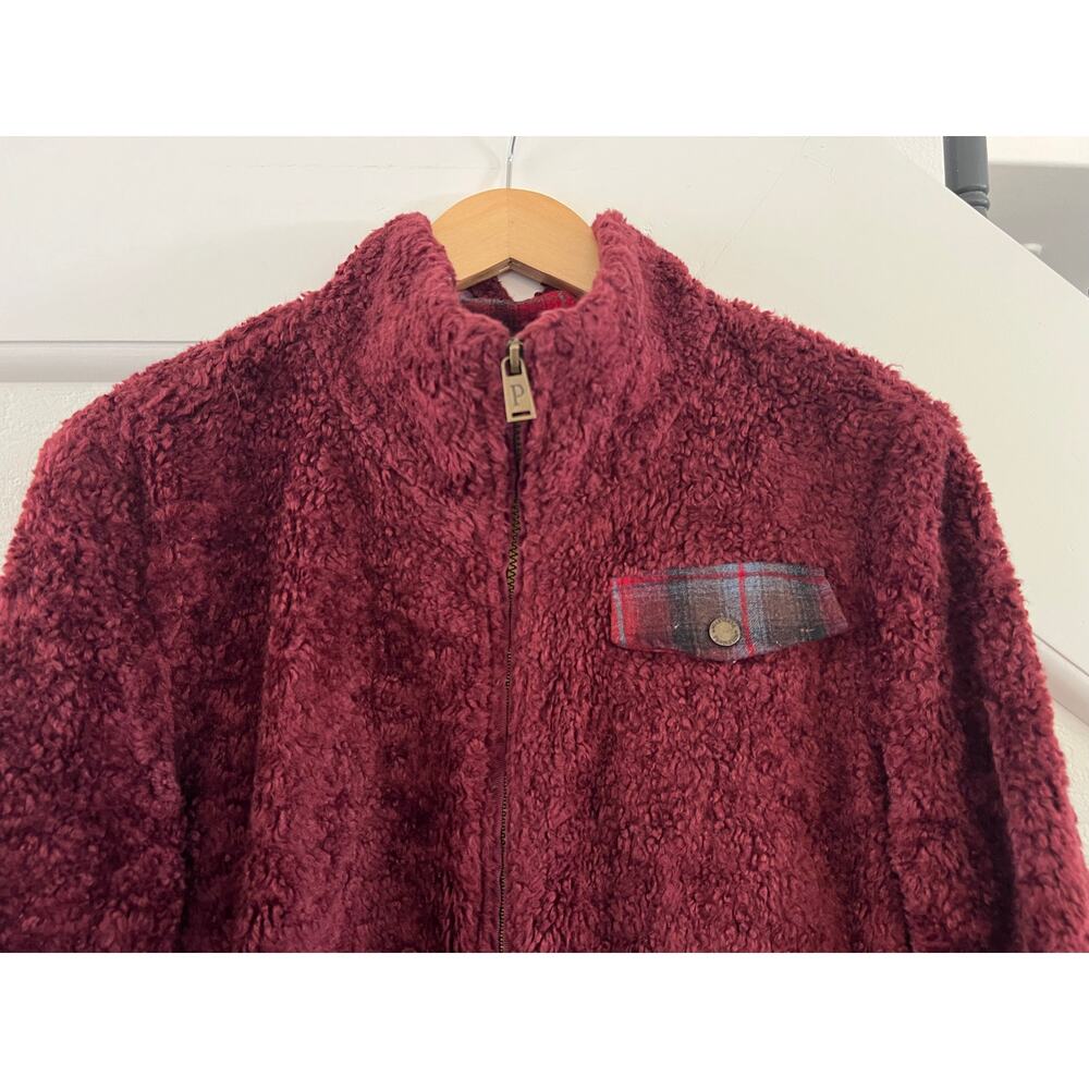Pendleton Quarter Zip Pullover Sherpa Fleece Jack… - image 7